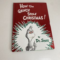 How the Grinch Stole Christmas hardcover book