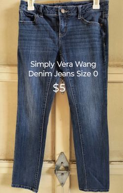 Simply Vera Wang Denim Jeans Size 0