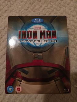Marvel Iron Man 3-Movie Collection on Blu-ray