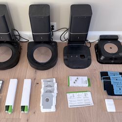 Roomba S9+ (x2) + Braava Jet M6 + Huge Accessory Bundle – Great Condition