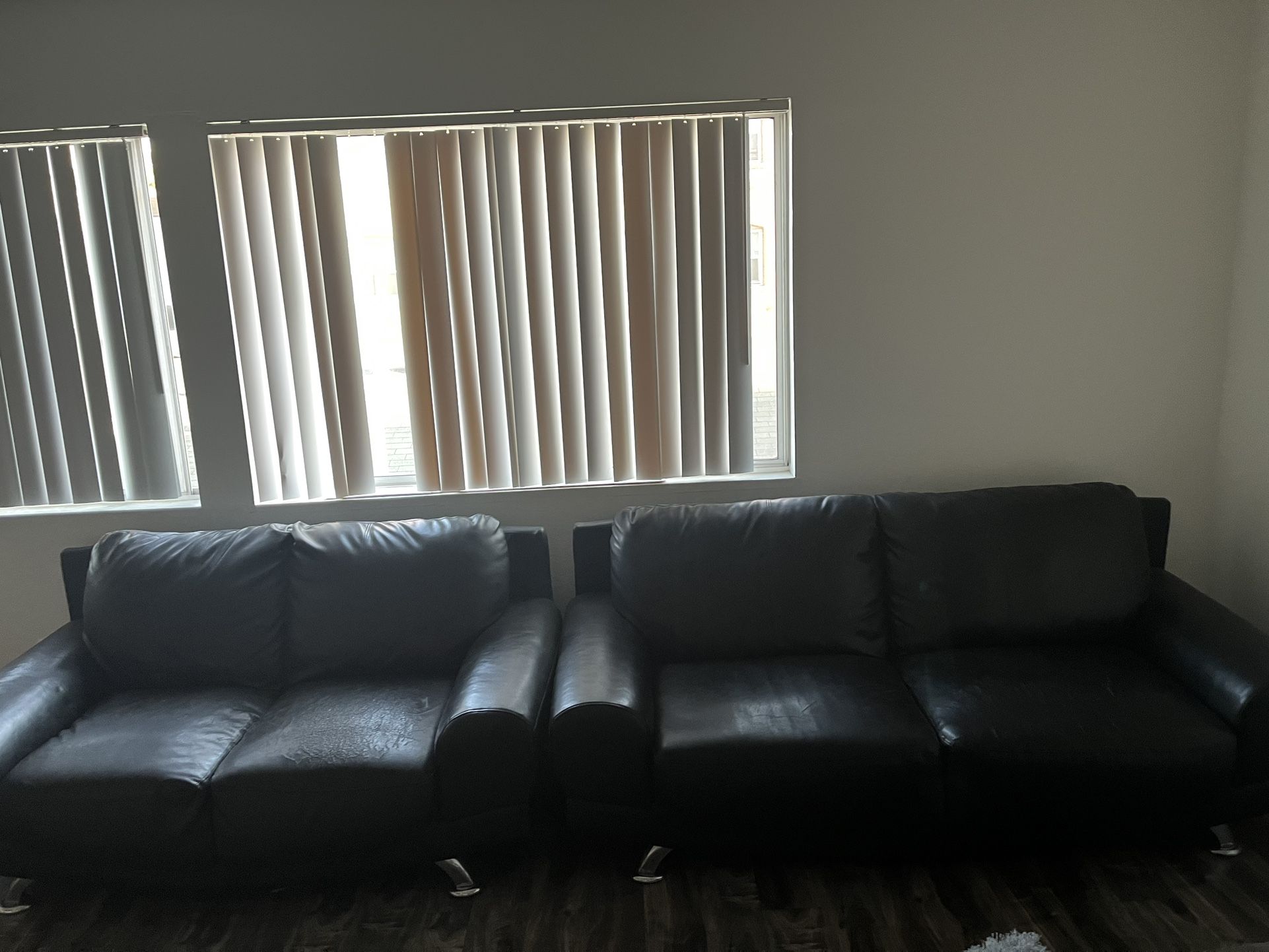 Leather couch