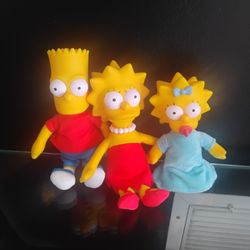Peluches De Colección De Los Simpson 