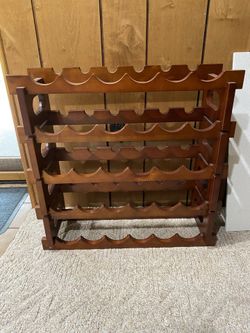 Wooden Wine Rack