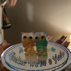 Glass Owl Valentine’s day gift