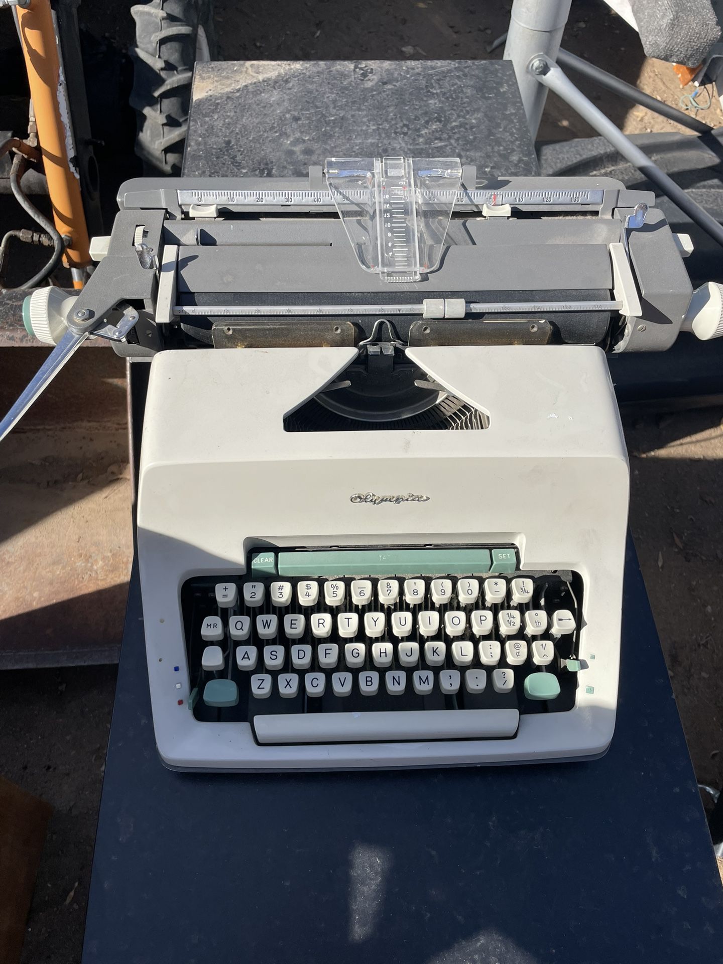 Vintage Olympia SM3 Portable Typewriter - , Made in West Germany