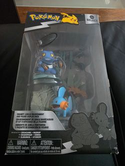 Jazwares Pokemon Select 6-in Swampy Jungle Environment