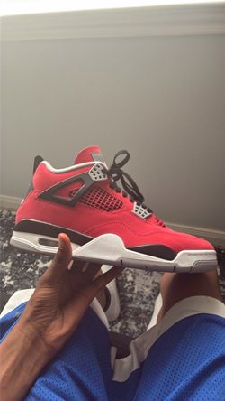 Air Jordan 4 Retro Red Sneakers