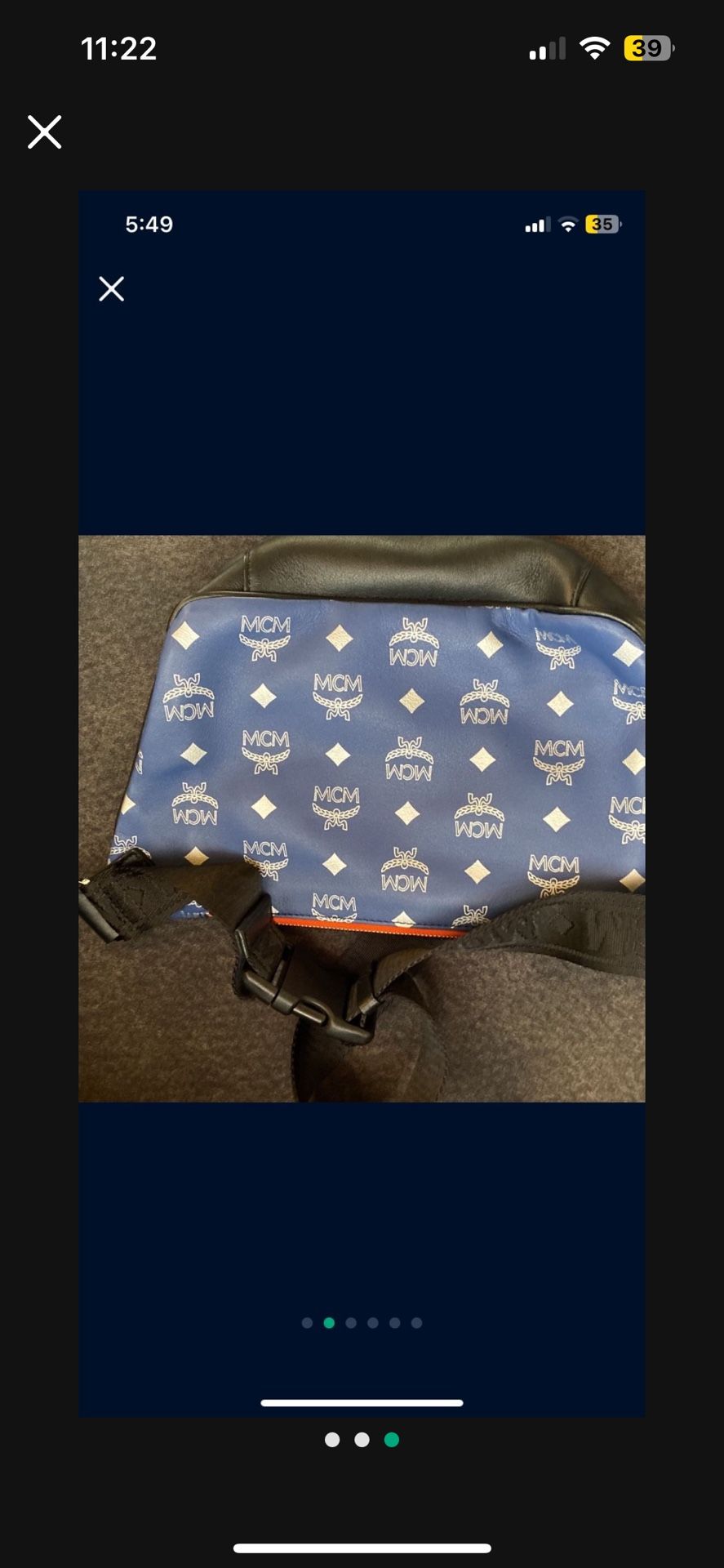 MCM FANNY BAG