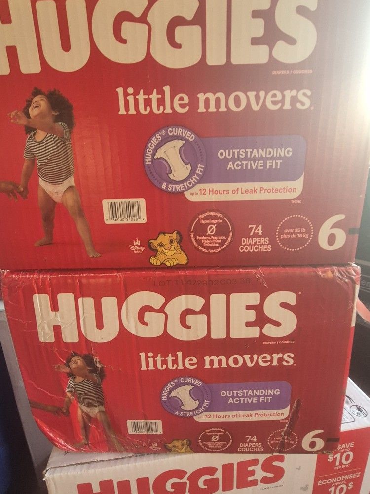 Huggies Size 6 $30 Cada 1 Caja Precio Firme