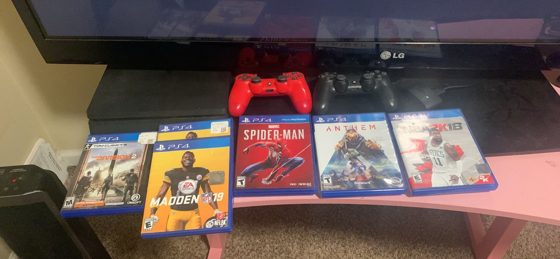 PS4 And Big Tv For Sale