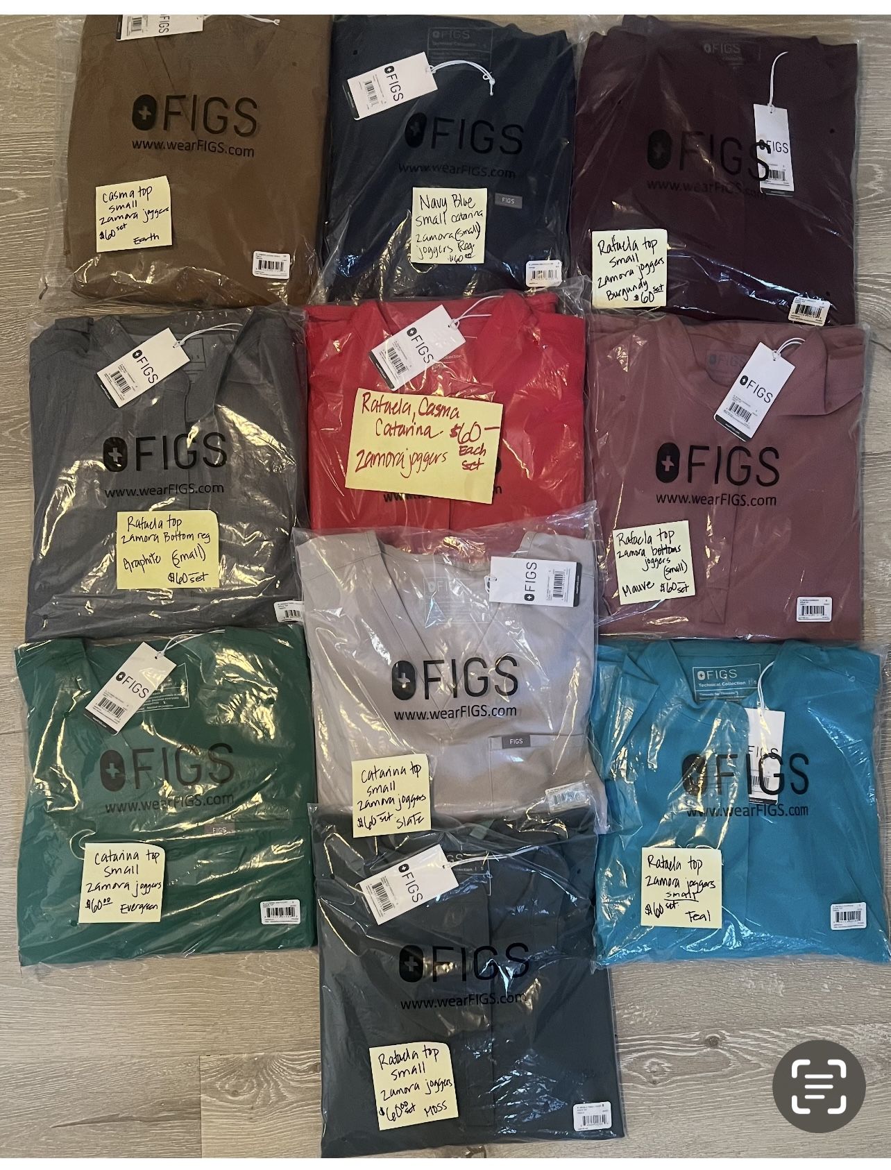 Figs Scrubs For Sale $60.00 Each Set