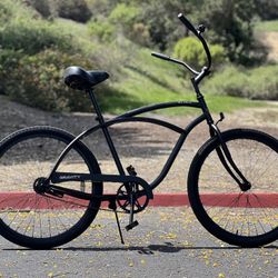 26" Black Gravity EZ Cruz Beach Cruiser Bike