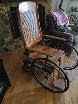 Vintage Colson Cane Wheelchair