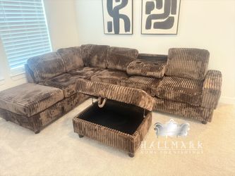 New Fluffy Sectionals (Ottoman Included)