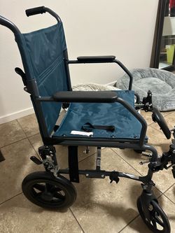 Medline wheelchair Blue