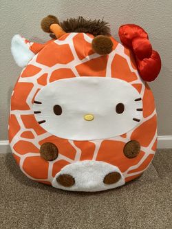 Jumbo Squishmallow 24” Hello Kitty  > Giraffe, Sanrio Plush 2021
