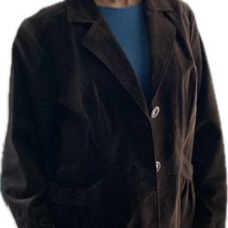 Women’s Genuine Leather Jacket, Size 1X