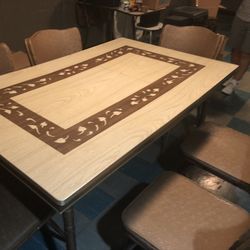 Vintage Table And Chairs