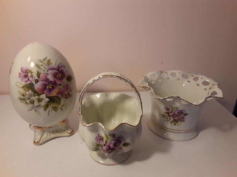 Matching Bone China Formalities summer Floral Collection 