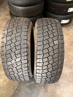 2 USED LT 28570R17 Milesstar AT tires for $120 installed and balance. 285/70/17 285/70/R17 285 70 R 17 285 70 17 28570R17 Texas Extreme Tire Co. 130