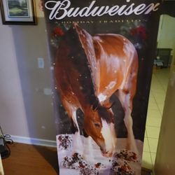 Budweiser Holiday Banner