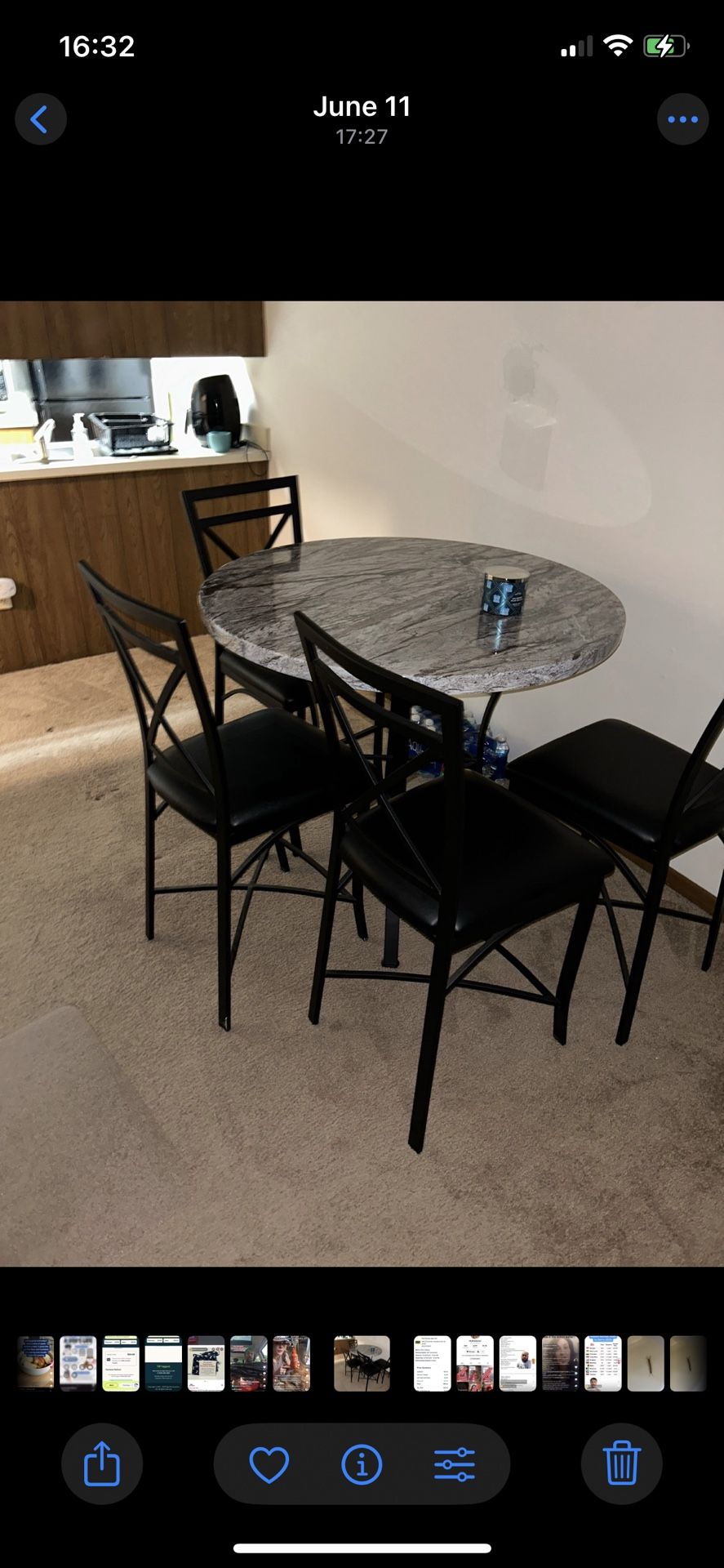 Small Table/chair set