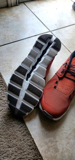 On Running Cloud Sneakers Orange 11.5