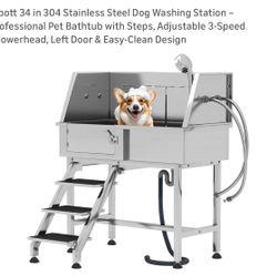 Dog Washing Station 