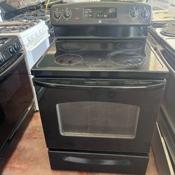 Ge Glass Top Electric Stove 