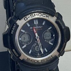 Casio G-Shock AWG-M100 series analog-digital watch