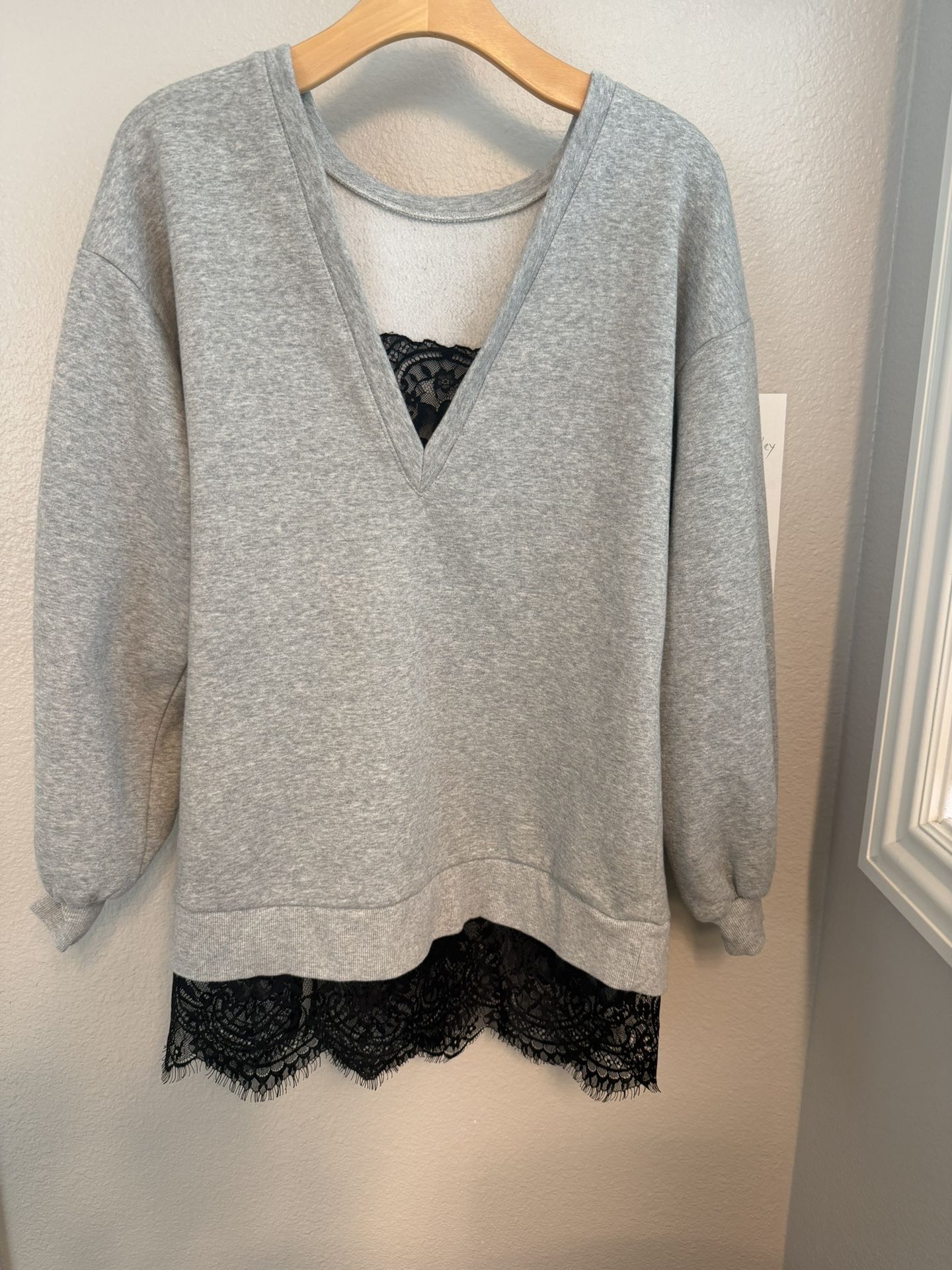 Anthropology Lace Sweater (LIKE NEW)