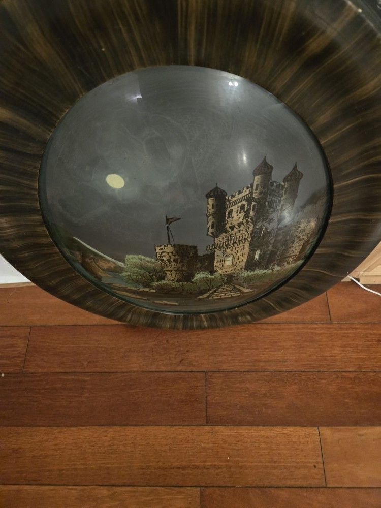 Victorian 19th Century Antique Bubble Painting