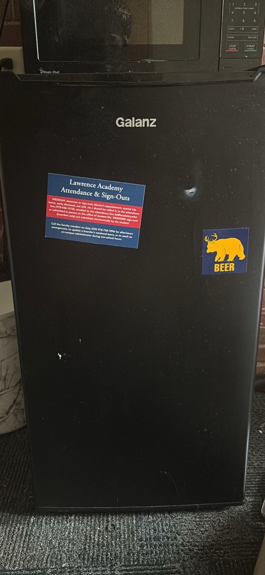 mini fridge