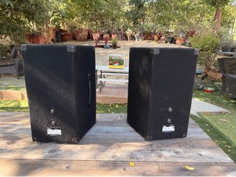 2 Peavey PA Speakers (negotiable)