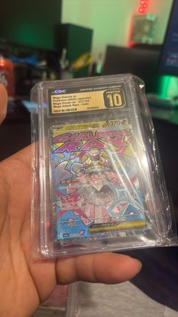 CGC 10 Pristine Mega Diancie ex 227/193 Japanese Holo