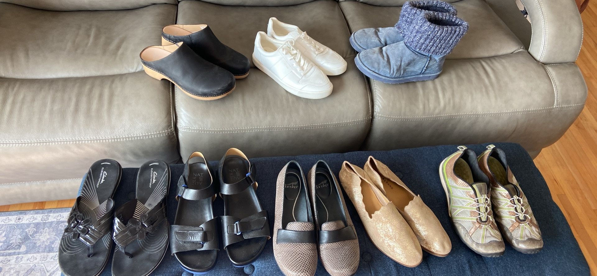 Women’s Dansko, Clarks, Lucky Size 11