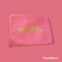 Women's Pink Inspired Cosmetics Bag 