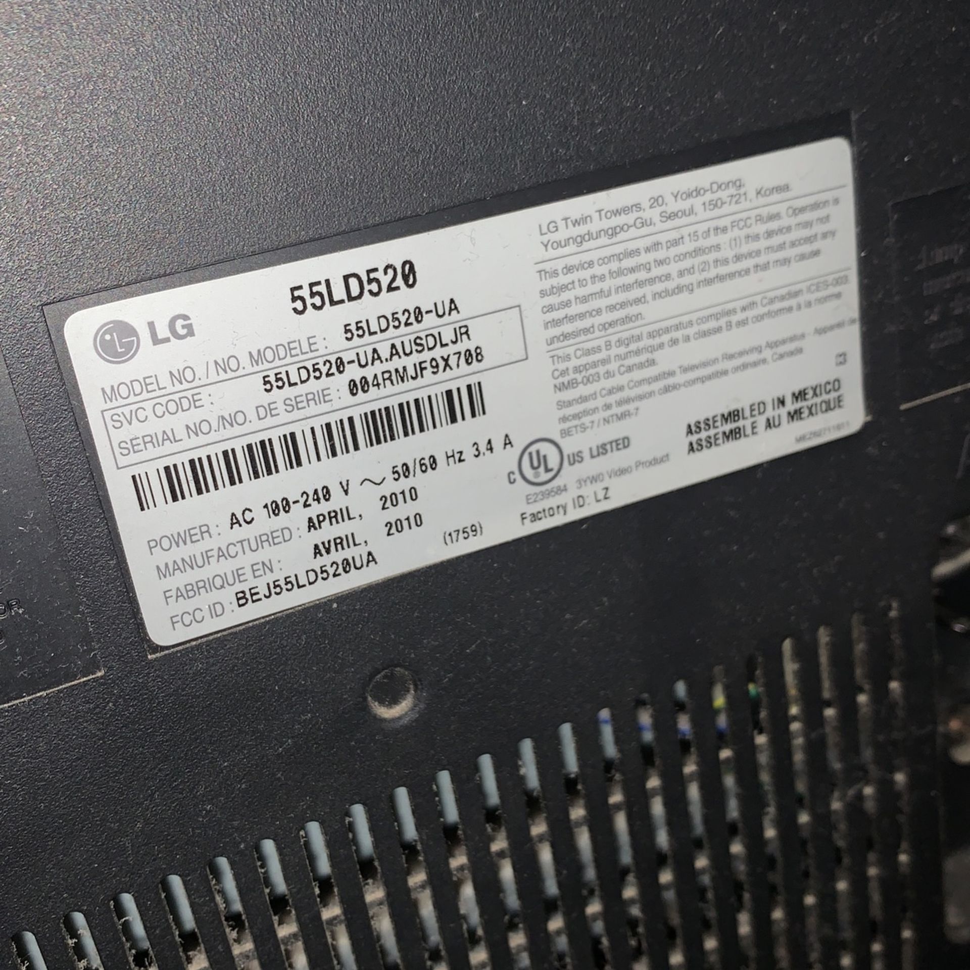 LG TV