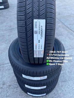 215/60R16 Hankook Kinergy Set of Tires Installed and Balanced Set de Llantas Nuevas Instaladas y Balanceadas