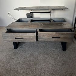 Lift-Top Coffee Table