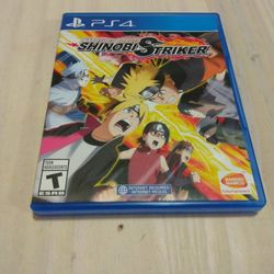 Naruto To Baruto Shinobi Strikers PS4 