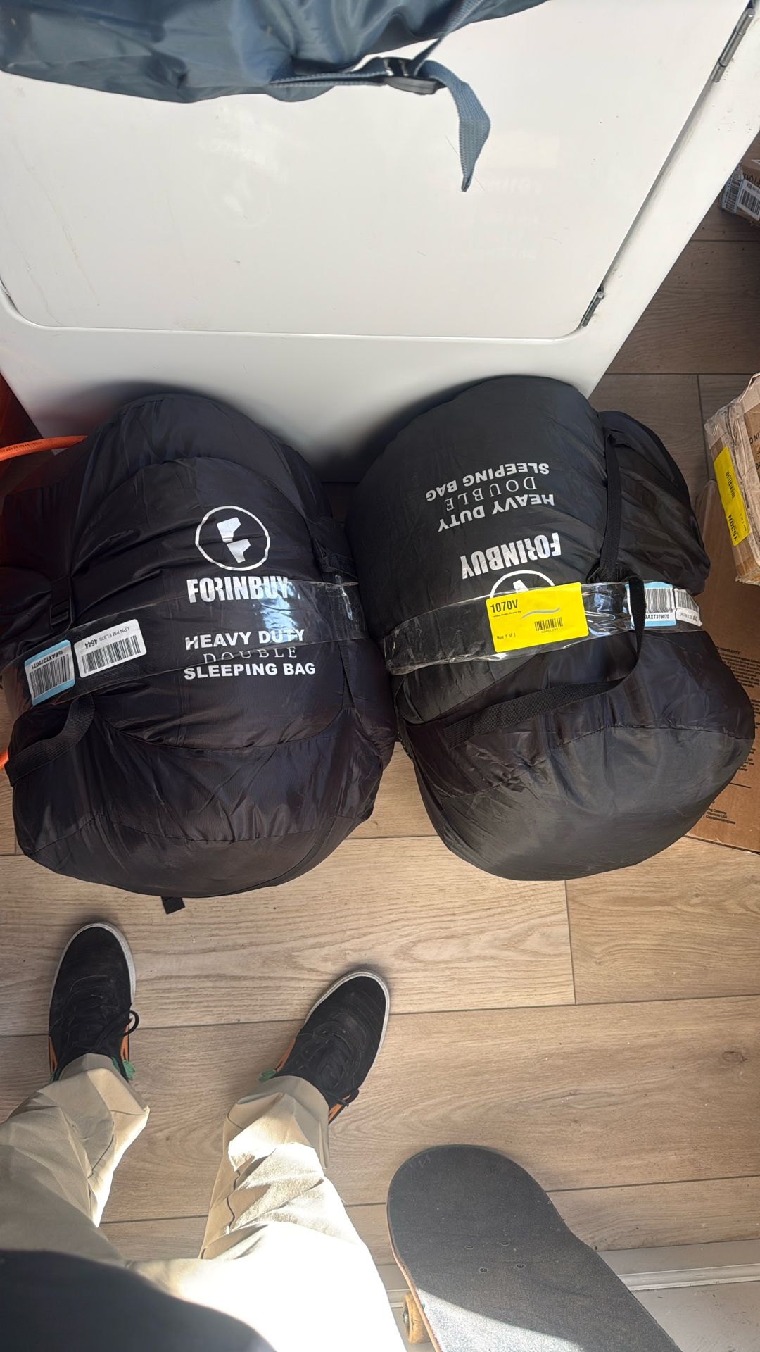 double sleeping bags $80 each!