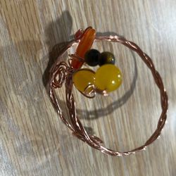 Copper Bracelet With Stones