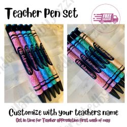 Teacher Pen Set - Set Of (5)