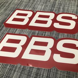 BBS Decal 8 ā X 3ā