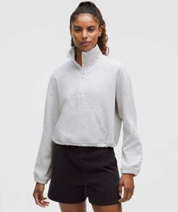 Lululemon Brushed softstreme half zip