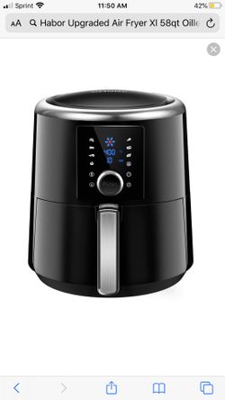 Habor air fryer 6qt