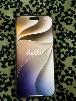 iPhone 16 pro max