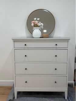 IDANÄS 4-drawer dresser, white,