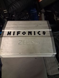 Hifonics  zues amp